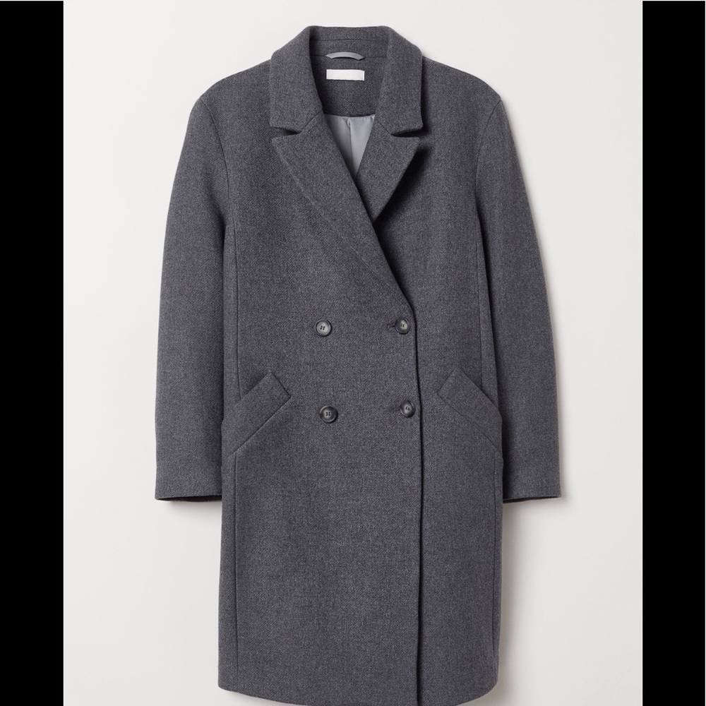 NWT. H&M Wool Blend Coat